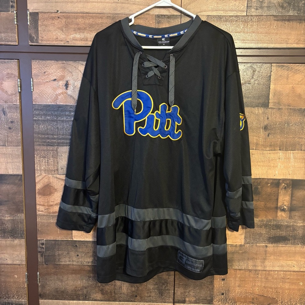 Black Pitt Hockey Jersey